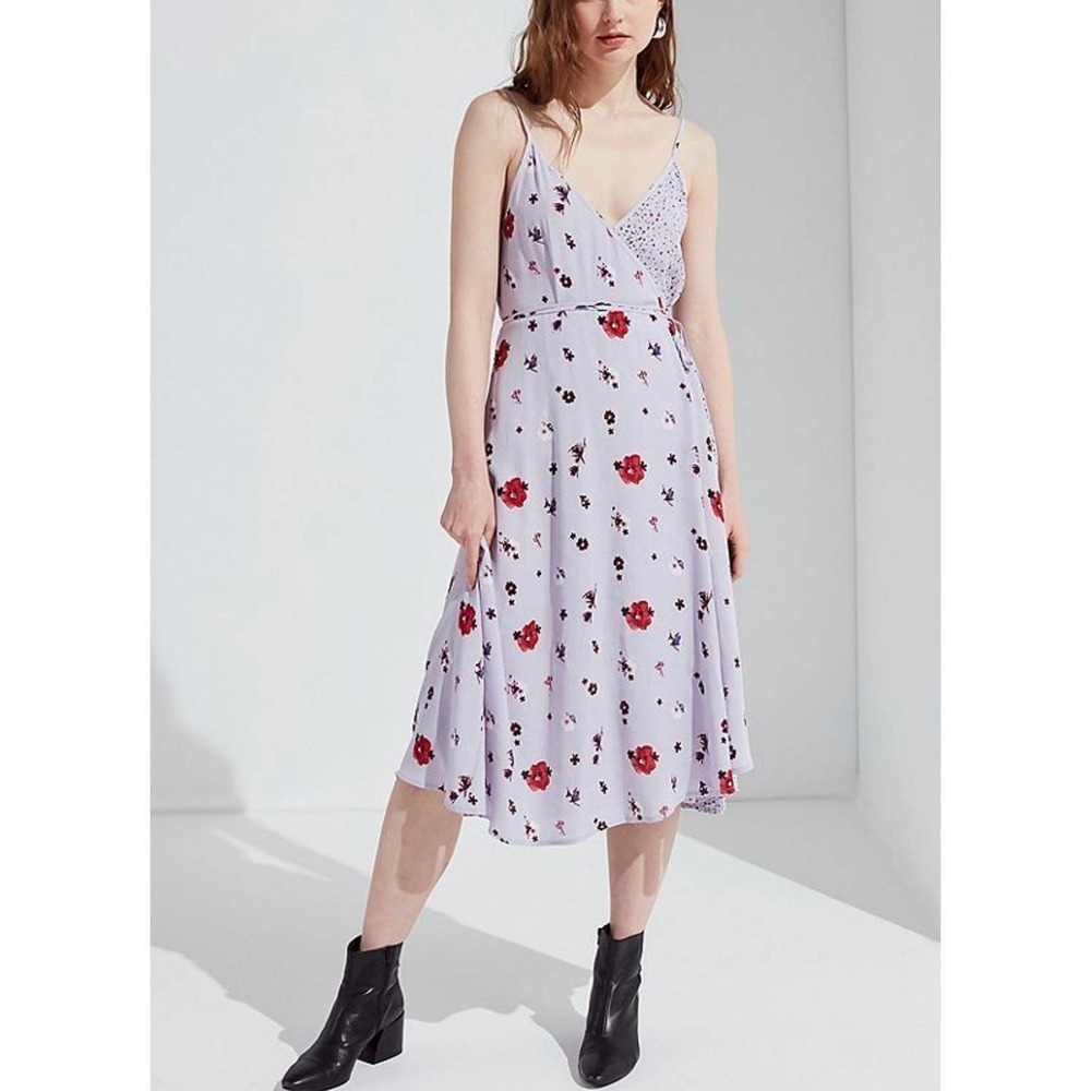 Urban Outfitters Lavender Wrap Dress